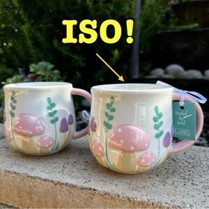 ISO Pastel Mushroom Mug and/or Teacup+Saucer from Winners/Homesense
